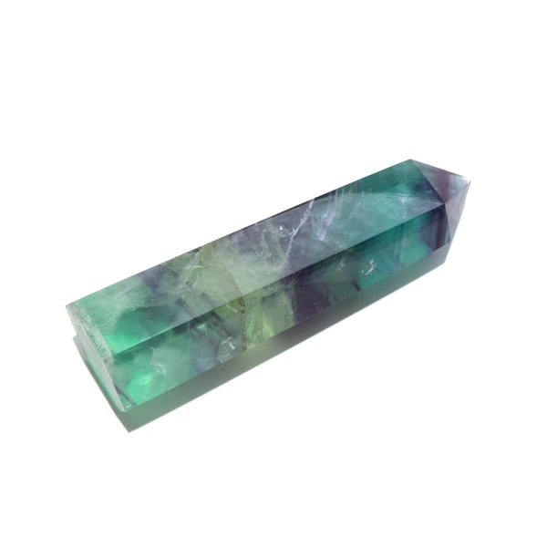 画像4: 置物　フローライト　六角柱　中国産　守護　愛　想像力　恋愛成就　浄化　パワーストーン　天然石　品番：17907 (4)