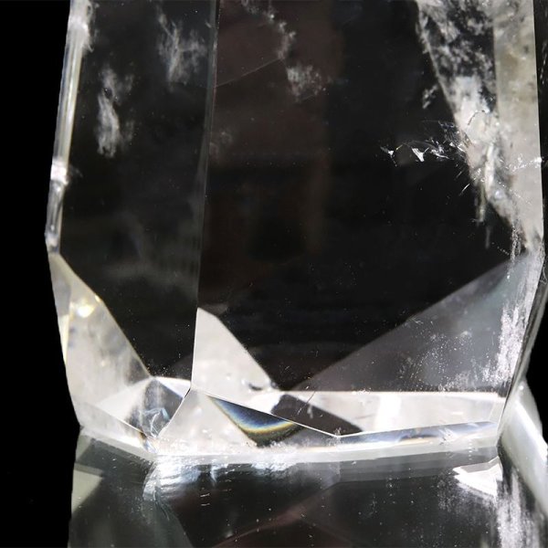 画像3: 【一点物】置物　水晶　六角柱　ブラジル産　浄化　クォーツ　パワーストーン　天然石　品番：17908 (3)