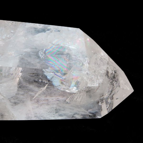 画像3: 【一点物】置物 アイリスクォーツ ブラジル産 虹入り水晶 幸福に導く 浄化 エネルギー レインボー パワーストーン 天然石 品番:17914 (3)