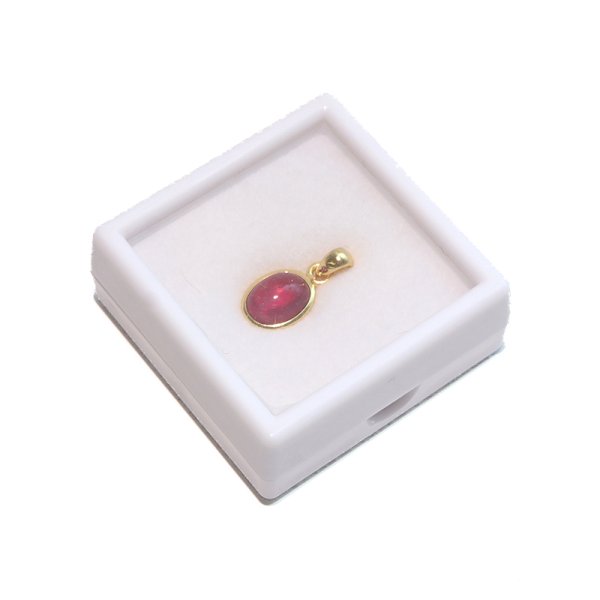 画像5: ペンダントトップ　ルビー　ミャンマー産　silver925　ゴールド　ケース付き　宝石の女王　情熱的　金運　パワーストーン　天然石　品番：18122 (5)
