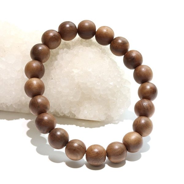 画像5: 【パワーズウッド】ブレス　神代栓＜北海道＞　丸　約10mm　安定　成功　足元を固める　品番：18200 (5)