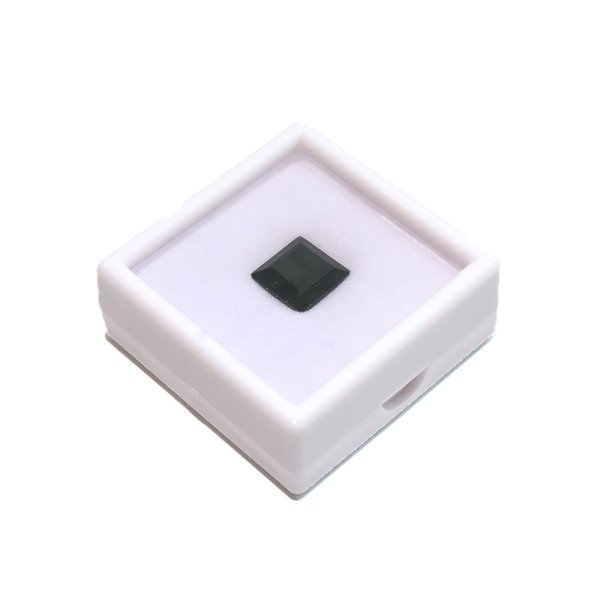 画像4: 【現品限り】ルース 天然モリオン スクエアカット 約10×10mm ブラジル産 ケース付き 最強 魔よけ 浄化 パワーストーン 天然石 品番:18230 (4)