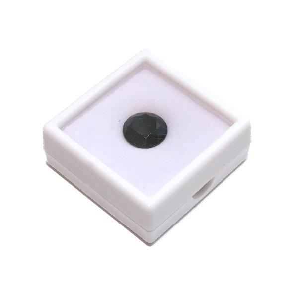 画像4: 【現品限り】ルース 天然モリオン ラウンドカット 約12mm ブラジル産 ケース付き 最強 魔よけ 浄化 パワーストーン 天然石 品番:18228 (4)