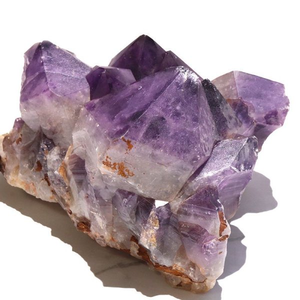 画像2: クラスター　アメジスト　コンゴ産　2月誕生石　愛　守護石　癒し　浄化　パワーストーン　天然石　品番：18266 (2)