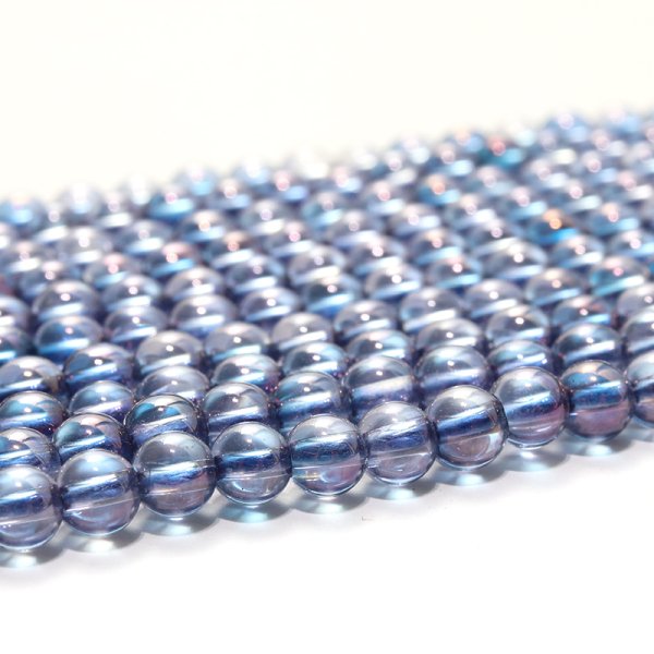 画像2: 連　コスモオーラ　 丸　 約4mm　浄化　パワーストーン　品番：18311 (2)