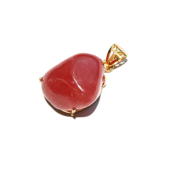 画像3: ペンダントトップ　インカローズ　アルゼンチン産　研磨あり　silver925　ゴールド　癒し　愛　パワーストーン　天然石　品番：18438 (3)