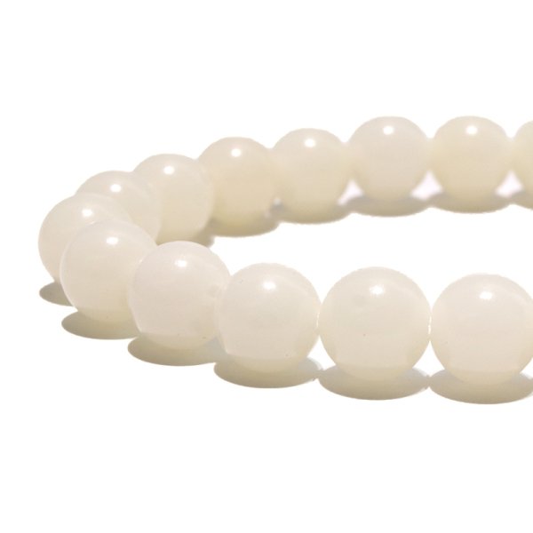 画像3: 【パワーズウッド】ブレス　菩提根＜インド、ミャンマー、中国産＞　約8mm　聖なる浄化　英知　天然木　品番： 18447 (3)