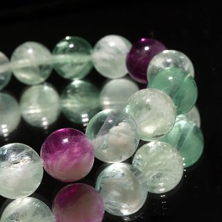 【美品】キャンディフローライト　ブレスレット　No.３　透明　希少 美品】キャンディフローライト ブレスレット No.3 透明 希少