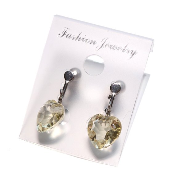 画像3: 【自社製アクセサリー10点以上でクーポン使用後30％OFF対象商品（クーポン番号：AC30）】イヤリング　シトリン　ハートカット　ネジバネ式　ステンレス　日本製　癒し　浄化　パワーストーン　天然石　※ポイント対象外　品番：18542 (3)