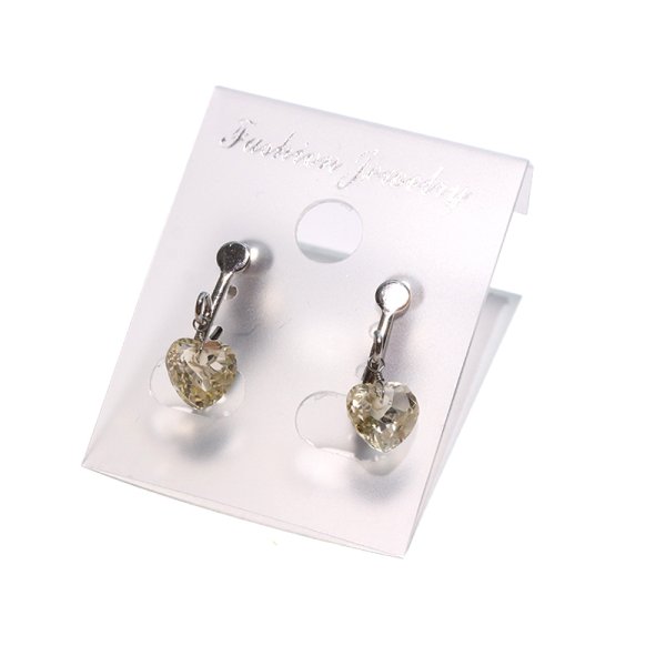 画像3: 【自社製アクセサリー10点以上でクーポン使用後30％OFF対象商品（クーポン番号：AC30）】イヤリング　シトリン　ハートカット　ネジバネ式　ステンレス　日本製　癒し　浄化　パワーストーン　天然石　※ポイント対象外　品番：18544 (3)