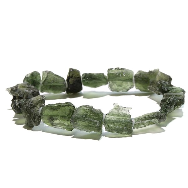 画像5: ブレス　モルダバイト＜チェコ産＞　原石　約5.1〜18.0ｍｍ　証明書付き　品番：18749 (5)