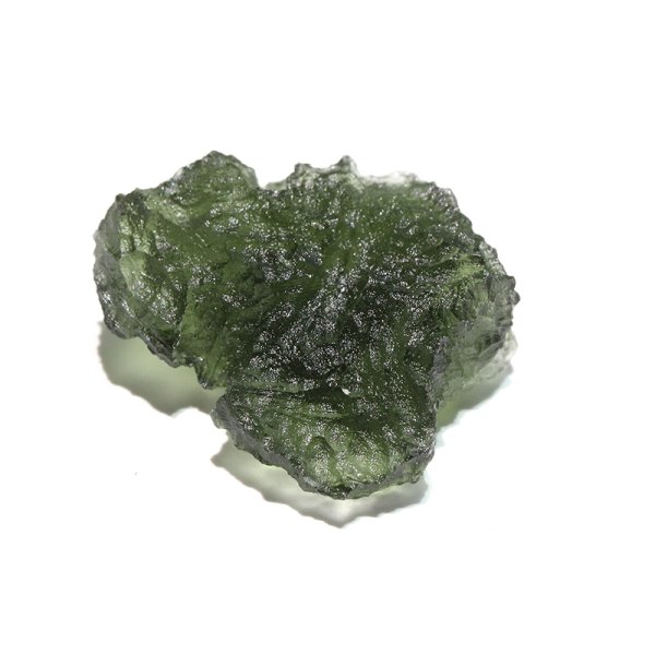 画像3: 原石　モルダバイト　チェコ産　約3.4g　証明書付き　ケース入り　品番：18750 (3)