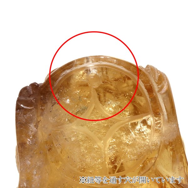 画像4: 置物 天然シトリン 貔貅 ヒキュウ ブラジル産 風水 品番:18739 (4)