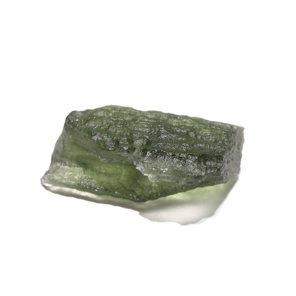 画像2: 原石　モルダバイト　チェコ産　約1.5g　穴あり　品番：18763 (2)