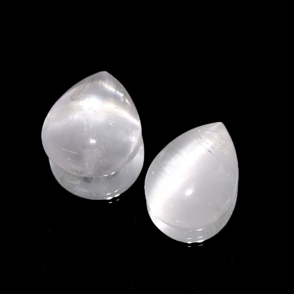 画像3: ルース ニードルイントパーズ ドロップカット 約14〜20×19〜28mm ブラジル産 品番:18831 (3)