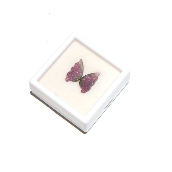 画像6: ルース　トルマリン　蝶々　約14〜18mm×12〜16mm　風水　ケース入り　品番：18847 (6)