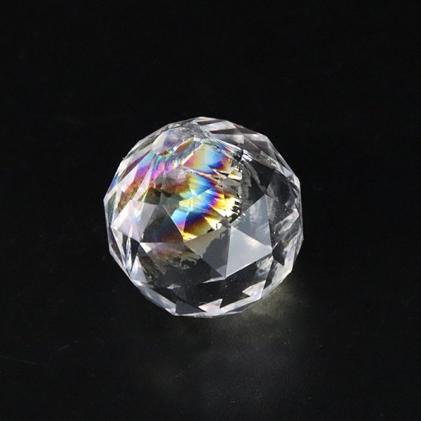 画像2: カットボール アイリスクォーツ カット 約2〜2.5cm ブラジル産 浄化アイテム 品番:18891 (2)