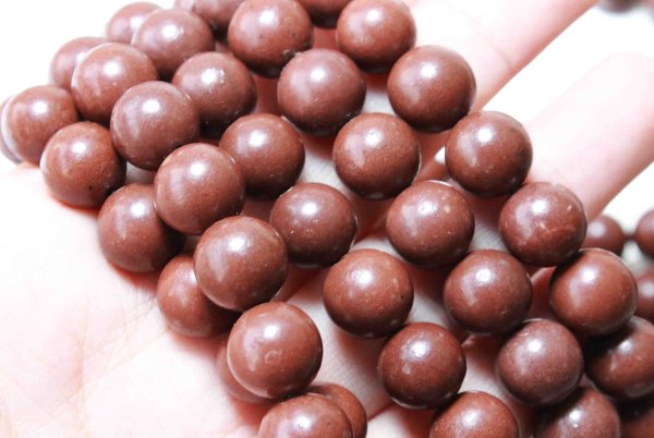 画像2: 連　セドナ　ボルテックスストーン　アリゾナ州セドナ産　丸　約12mm　品番：18894 (2)