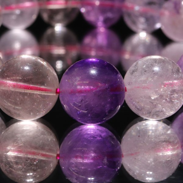 画像2: ブレス　スーパーセブン＜ブラジル産＞　丸　約12.5mm　品番：18895 (2)