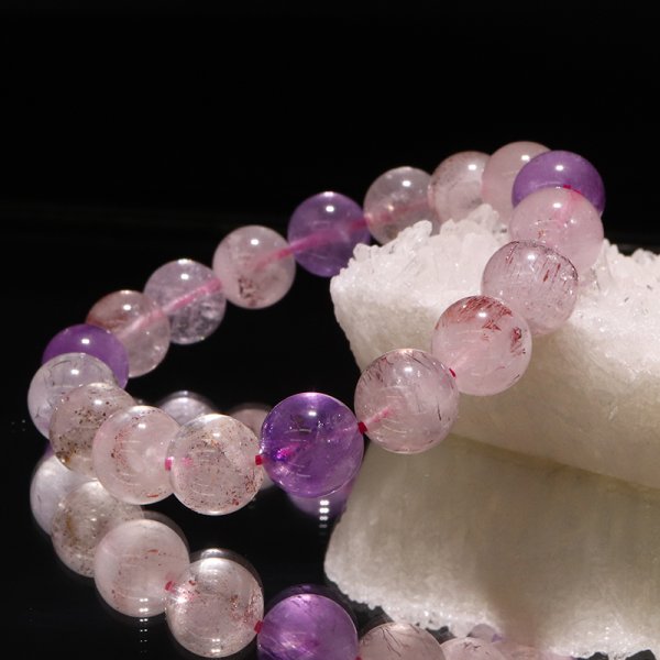 画像4: ブレス　スーパーセブン＜ブラジル産＞　丸　約10mm　品番：18897 (4)