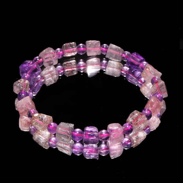 画像5: デザインブレス　スーパーセブン＜ブラジル産＞　丸約5mm　長方形約7〜10×約7〜9mm　品番：18900 (5)