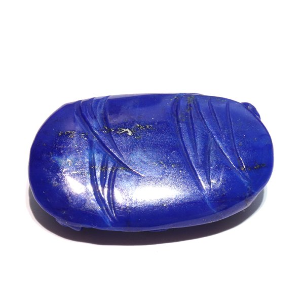 画像4: ペンダントトップ ヒキュウ ラピスラズリ アフガニスタン産 穴あり 貔貅 ひきゅう 風水 品番:18909 (4)