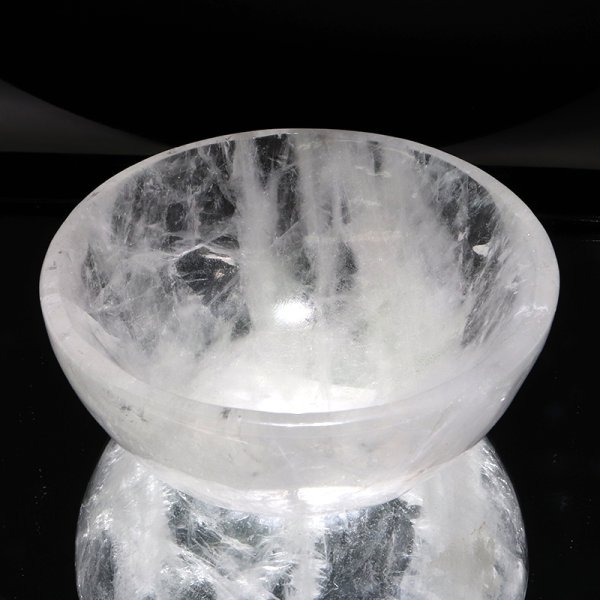 画像3: 置物 水晶 小鉢 お椀 ブラジル産 クォーツ 品番:18991 (3)