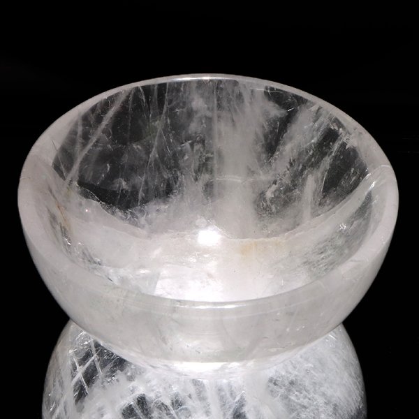 画像3: 置物 水晶 小鉢 お椀 ブラジル産 クォーツ 品番:18989 (3)