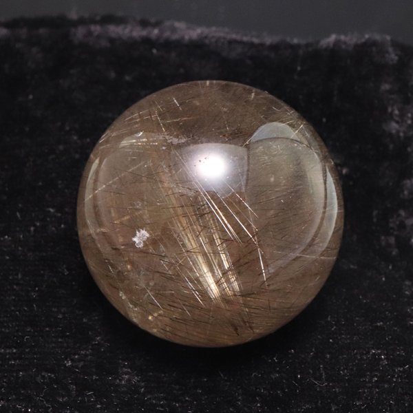 画像2: 丸玉 シルバールチル ブラジル産 約30mm 品番:19171 (2)
