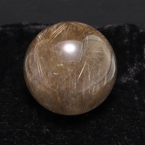 画像2: 丸玉 シルバールチル ブラジル産 約33mm 品番:19172 (2)
