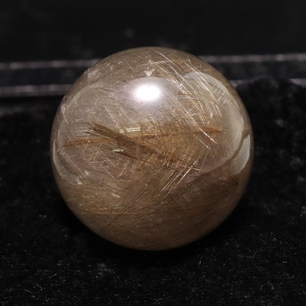 画像3: 丸玉 シルバールチル ブラジル産 約33mm 品番:19172 (3)