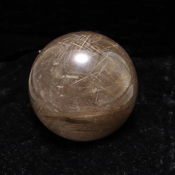 画像4: 丸玉 シルバールチル ブラジル産 約33mm 品番:19172 (4)