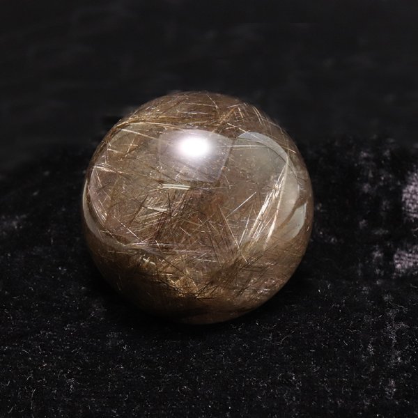 画像3: 丸玉 シルバールチル ブラジル産 約32mm 品番:19173 (3)