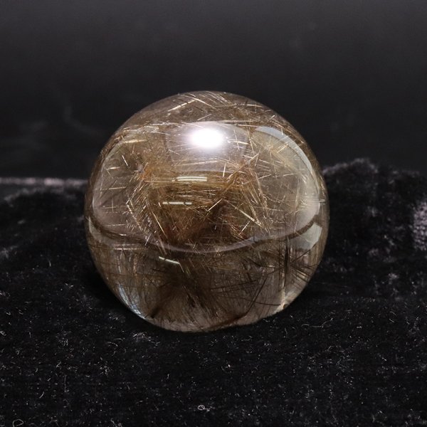 画像4: 丸玉 シルバールチル ブラジル産 約32mm 品番:19173 (4)