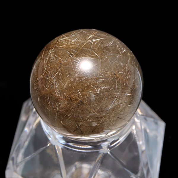 画像2: 丸玉　シルバールチル　ブラジル産　約27mm　品番：19176 (2)