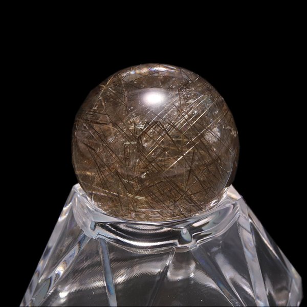 画像2: 丸玉 シルバールチル ブラジル産 約24mm 品番:19183 (2)