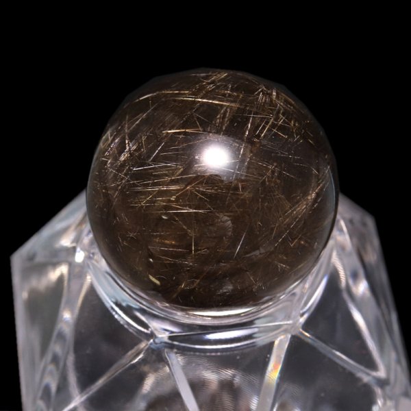 画像2: 丸玉 シルバールチル ブラジル産 約23mm 品番:19185 (2)