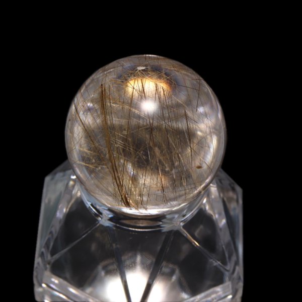 画像2: 丸玉 シルバールチル ブラジル産 約26〜29mm 品番:19179 (2)