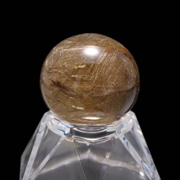 画像3: 丸玉　シルバールチル　ブラジル産　約27mm　品番：19176 (3)