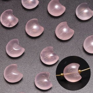 P7★限定ご提供★愛の石♡紅石英【ミルキーローズ♡ラフカットペンデュラム】❤️ 天然石 ラフカットパーツ(ローズクォーツ) 約2cm 品番