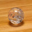 画像2: バラ石　水入り水晶　丸　約18.5ｍｍ　穴あり　品番：19265 (2)