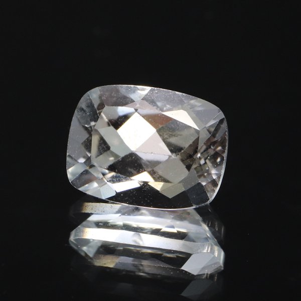 画像2: ルース モンドクォーツ スクエアカット 約6×8mm タンザニア産 ケース付き 品番:19274 (2)
