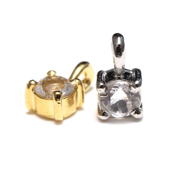 画像2: ペンダントトップ フェナカイト 約4mm ロシア産 silver925 シルバー 品番:19290 (2)
