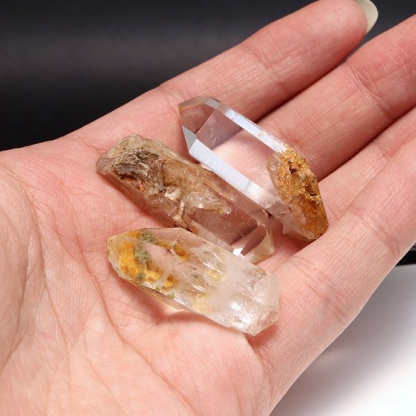 画像4: 原石 スカルドゥ水晶 約7〜9g パキスタン産 ヒマラヤ水晶 品番:19298 (4)