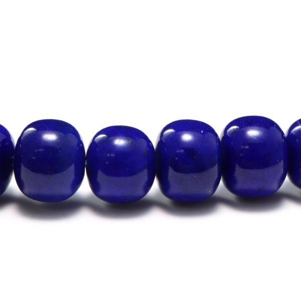 画像2: ブレス　ラピスラズリ＜アフガニスタン産＞　タル型　約6×5mm　品番：19327 (2)