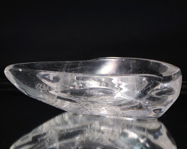 画像3: 【一点物】置物　水晶　お皿　ブラジル産　お椀　小鉢　クォーツ　品番：19342 (3)