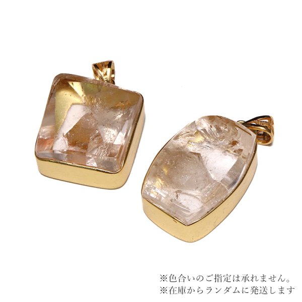 画像3: ペンダントトップ ヒマラヤクォーツインクォーツ ヒマラヤ産 Silver925 ゴールド 品番:19416 (3)