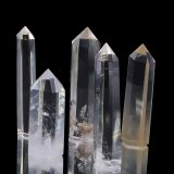 水晶　六角ポイント　ブラジル産　台付き　6本　天然石　クリスタル 水晶 六角ポイント ブラジル産 台付き 6本 天然石 クリスタル