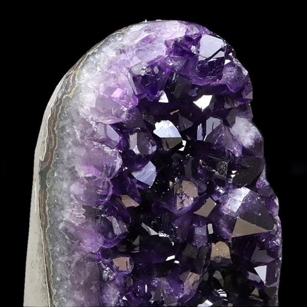 画像3: 【一点物】クラスター　アメジスト　ウルグアイ産　台付き　品番：19426 (3)