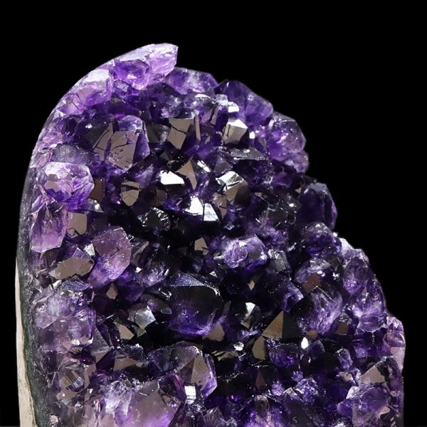 画像2: 【一点物】クラスター　アメジスト　ウルグアイ産　台付き　品番：19425 (2)